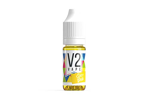 V2 Vape Colorante alimentario de Vaina Extremadamente Concentrado, líquido para Colorear Bebidas, masas, coberturas y Todos los demás Productos alimenticios Amarillo