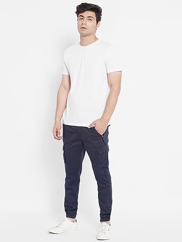Image of SAPPER Men's Slim Fit Cotton Joggers
