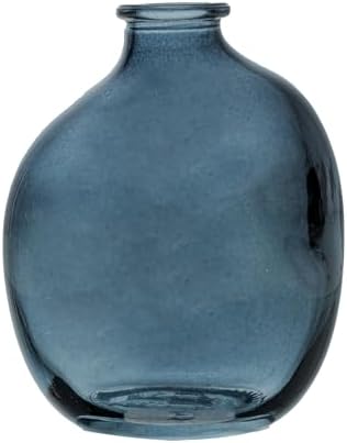 WOLFF - Vaso Organics 9cm x 5,5cm x 11cm Azul Vi...