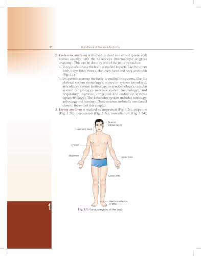 Image of BD Chaurasia's Handbook of General Anatomy, 8 /e + Free Wall Chart (PB 2027)