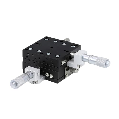Micromètre coulissant axe XY 40 * 40 avec table de guidage à rail transversal linéaire