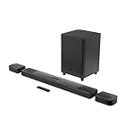 JBL Bar 9.1 - Channel Soundbar System with Surround Speakers and Dolby Atmos, Black