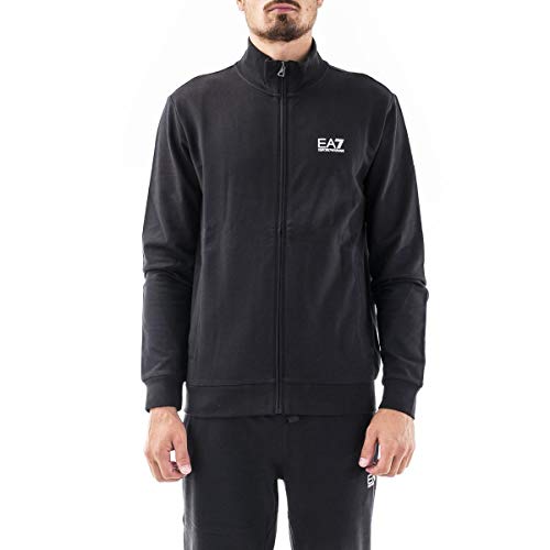 Emporio Armani EA7 Men's Train Core Zip Up, Black, S
