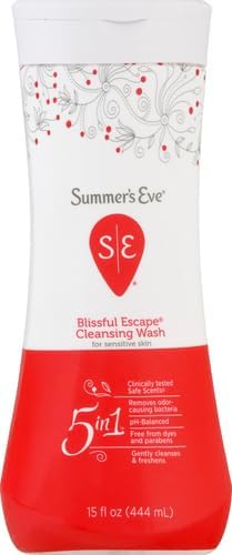 Image of Summer's Eve Blissful Escape All-Over Daily Feminine Wash, pH-Balanced Body Wash for Women, Removes Vaginal Odor and Refreshes, 15 Fl Oz (Pack of 2)