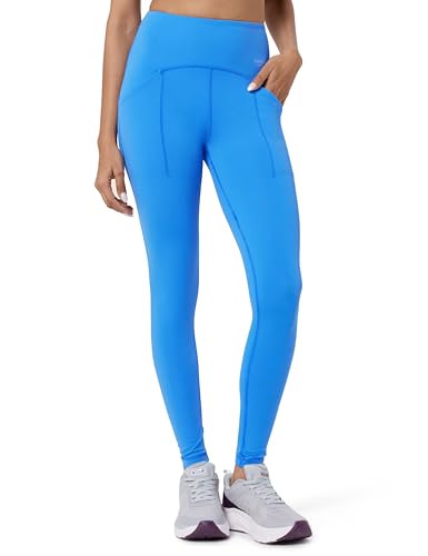 Image of Van Heusen Women's Stretch Fit High Rise Proactive Elite High Stretch Leggings - Moisture Wicking, Moderate Compression