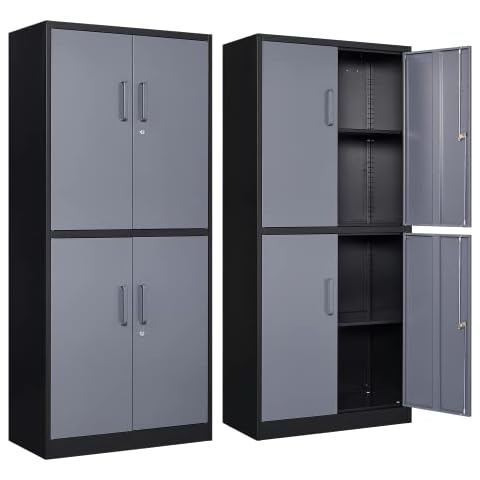 Yizosh 71" Metal Storage Cabinet Cover