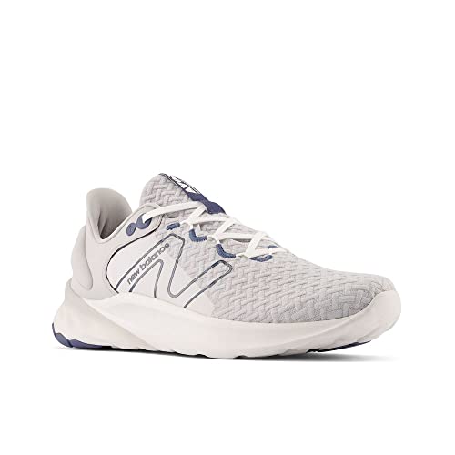 New Balance New Balance Men's Fresh Foam Roav V2 Running Shoe, Rain Cloud/Vintage Indigo, 9.5 Medium US