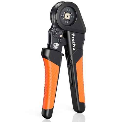 Preciva Crimpadora de 0,08 16 mm² , alicates de terminales de