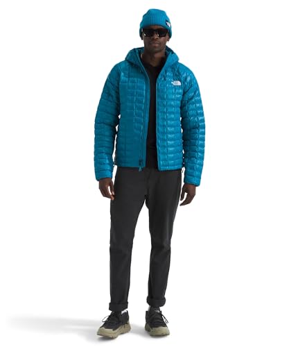 Image of THE NORTH FACE Men's Thermoball Hooded Jacket | Lightweight, Wind & Water Resistant Fabric, Synthetic Insulation