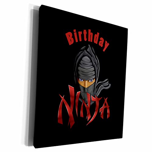 3dRose Museum Grade Canvas Wrap - An awesome funny Ninja ...