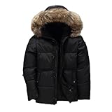 Material: Außenmaterial: Hightech-Polyester, Futter Aus Polyester, Winddicht, Schneesicher, Wasserdicht, Bequem Und Langlebig; Die Daunenjacke Besteht Aus Recyceltem Wasserdichtem Stoff Und Füllung, Sodass Sie Ihre Neue Jacke Genießen Und Gleichzeitig Den CO286-Ausstoß Minimieren Und Energie Sparen Können. Halten Sie Ihren Körper Bei Jedem Winterwetter Angenehm Warm.