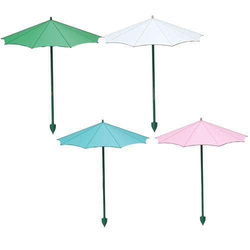 Sombrillas para plantas impermeables y a prueba de sol con varillas de fibra de vidrio