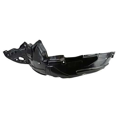 Image of TRQ Front Inner Fender Liner Set Compatible with 2006-2011 Honda Civic HO1248130 HO1249130 HO1250106 HO1251106