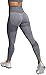 Davicher Leggings Mujer Yoga de Alta Cintura Mallas Pantalones Deportivos Elásticos y Transpirables para Yoga Running Fitness Seamless Mujer Pantalon Deportivo