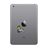 Retro Decal Luigi (With Shell) 8 Bit Decal for MacBook, iPhone 5S, Samsung Galaxy S3 S4, Nexus, HTC One, Nokia Lumia, Blackberry