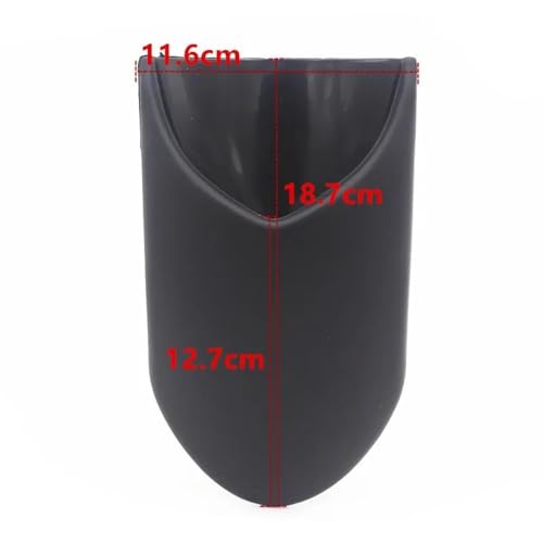 Extension ailes moto MT125 rallonge garde-boue avant robuste ABS - 5