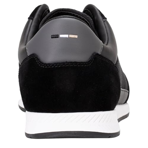 Image of BOSS Men's Titanium SL sdtxny Trainers Made of Various Materials with Suede Details and Lacing Size