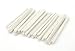 White Slate Pencils, Cut from Natural Stone (Pack of 50pcs)