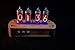 Nixie Tube Clock Kit DIY IN14 (with Tubes) and Wooden Enclosure. (12 Hours Format)
