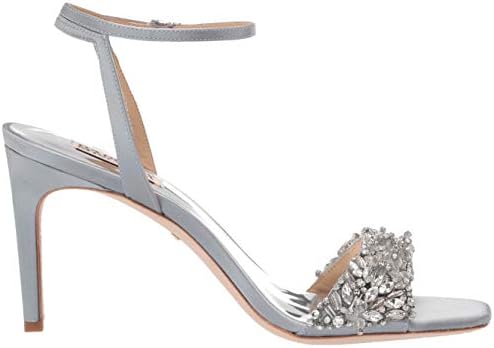 Badgley Mischka Women's Rider Heeled Sandal, Whisper Blue, 9 | Image 5