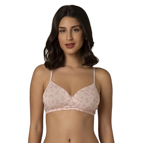 Image of Amante Every de Padded Non-Wired Full Coverage Simply Soft T-Shirt Bra