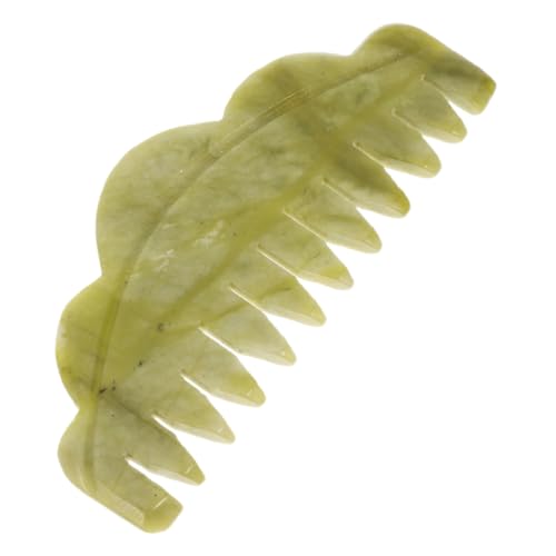 SHERCHPRY Jade Scalp for Wide Tool for Relaxing Head Massages Enhances Smooth Jade Design for Comfortable Use