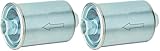 Pentius PFB33144 UltraFLOW Fuel Filter for GM (4/6/8) Fl 84-99, 25055052 (Pack of 2)