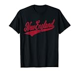 NEW ENGLAND RETRO VINTAGE SCRIPT TEES