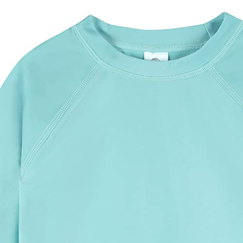 Image of Gerber Baby & Toddler Boys & Girls UPF 50+ Long Sleeve Rashguard Swim Shirt