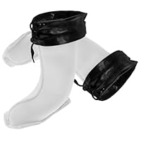 HEALSOPTHY Detachable Rain Boot Liners Thickened Warm Socks for Men and Women Comfortable Cotton Replacement Insoles Soft Footwear Inserts for Cold Weather Suitable for Wellies Shaft