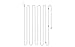 Great Call Athletics | Pro Volleyball Net Setter Measure Chain Volley Ball Setting Referee Kit Coach Beach NFHS Preset Height