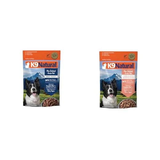 K9 Natural - Grain Free Freeze Dried Dog Food - Beef and Lamb & Salmon, 17.6oz