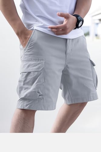 Image of Vogaan Men's Shorts || Casual Men Shorts Cotton || Half Pant for Man || Cargos Shorts