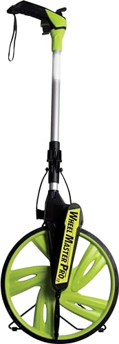Calculated Industries 6540 Wheel Master Pro 12 Commercial Grade Feet-Inch Distance Measuring Wheel; + FREE Carrying Pack