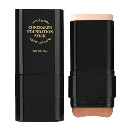 Base En Barra: Crema De Maquillaje Hidratante De 15 G, Corrector De Doble Punta, Prebase Facial De Larga Duración, Cosmético Para La Piel, Barra Hidratante Para Mujeres Par Niñas Belleza Diaria