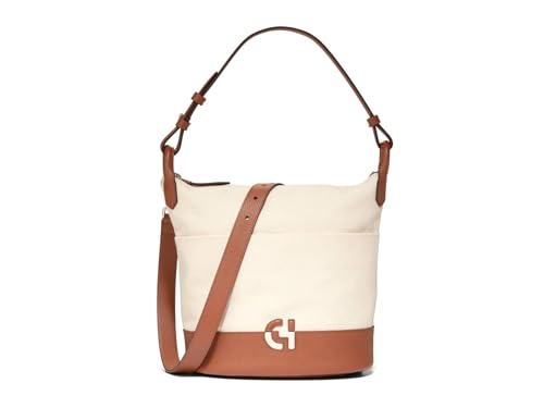 Image of Cole Haan womens Essential Leather Soft Bucket