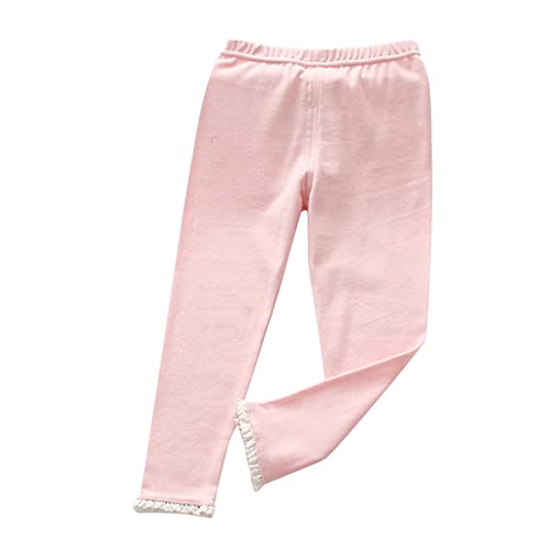 Toddler Children Kids Baby Girls Solid Ruffled Pants Leggings Trousers Clothes Outfits Girls Sports Clothes