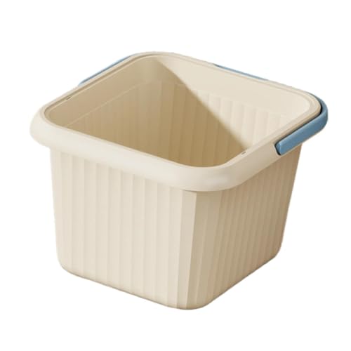 LeeQinersw Vasca per i piedi con punti massaggianti, comoda e portatile, per pedicure, leggera, per l'ammollo dei piedi, Blu