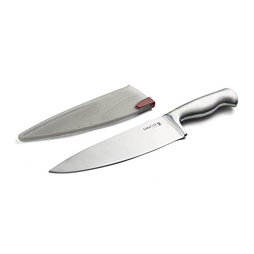 Sabatier Forged Stainless Steel Slicing Knife With Edgekeeper Self-Sharpening Blade Cover, High-Carbon Stainless Steel Kitchen Knife, Razor-Sharp Knife To Cut Fruit, Vegetables And More, 8-Inch #TOP2
