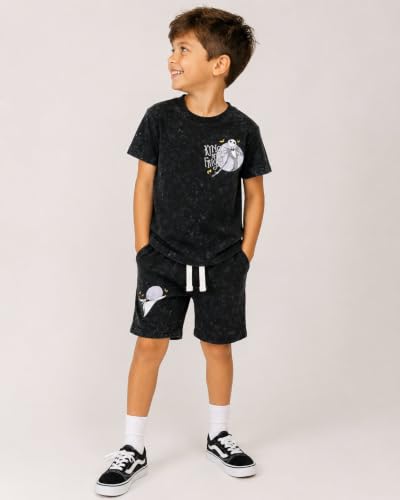 Image of Disney Nightmare Before Christmas T-Shirt and Shorts Outfit Set Infant to Big Kid Sizes (18 Months - 14-16)
