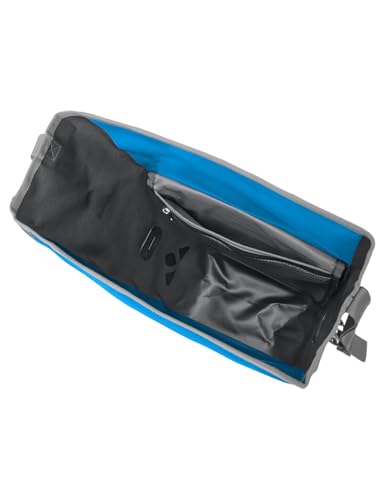 VAUDE Aqua Front - Fahrradtasche - 2 Vorderradtaschen (2x14L) - wasserdicht - Made in Germany, in blau