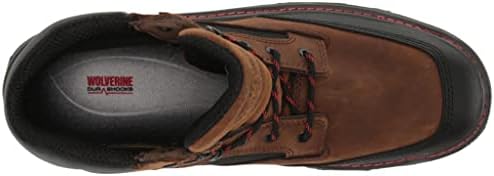 Wolverine Men's Raider DuraShocks Heavy Duty CarbonMax 6" Construction Boot, Brown, 9 | Image 4