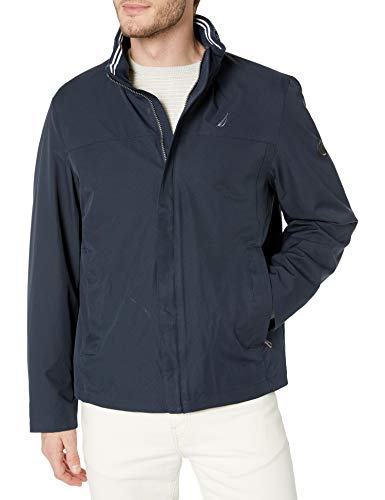 Nautica Men's Long Sleeve Classic Bomber Jacket Outerwear, -True Navy, Small #TOP12