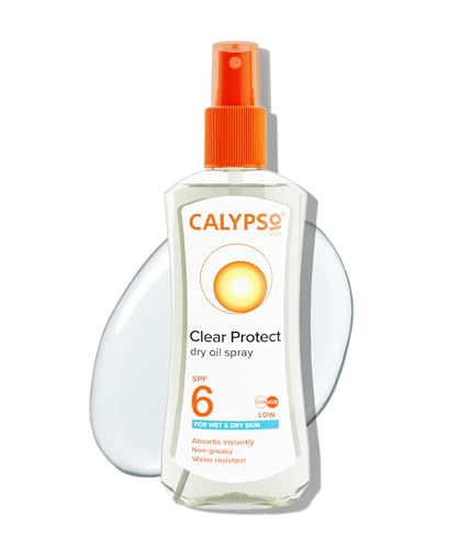 Calypso Wet Skin Dry Oil Spray with SPF6 200 ml