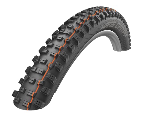 Schwalbe - Hans Dampf All Terrian and All MTB Tubeless Folding Bike Tire | 27.5 x 2.35 | Evolution Line, Super Gravity, Addix Soft | Black