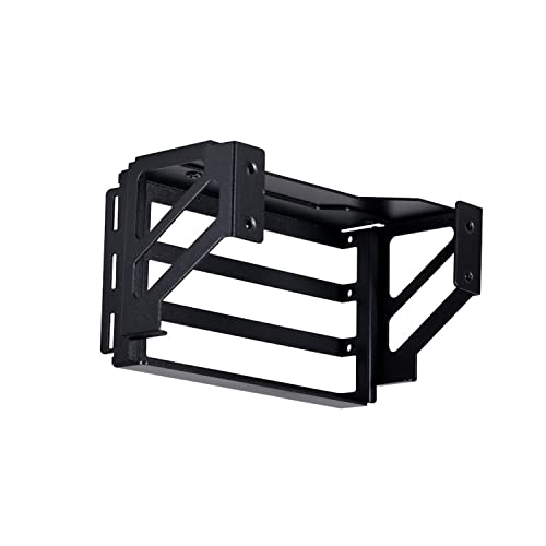 LIANLI O11 DE-2 ブラック 「O11 DYNAMIC EVO」専用オプション UPRIGHT GPU KIT グラフィックカード縦置き・垂直配置ブラケット/PCI-e Gen 4.0対応ライザーケーブル O11 DE-2X 日本正規代理店品