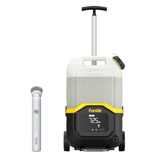 Fanttik NB8 Ultra Cordless Pressure Washer w/4.0 Gal Tank & Fanttik G9 Nano Electric Spin Scrubber