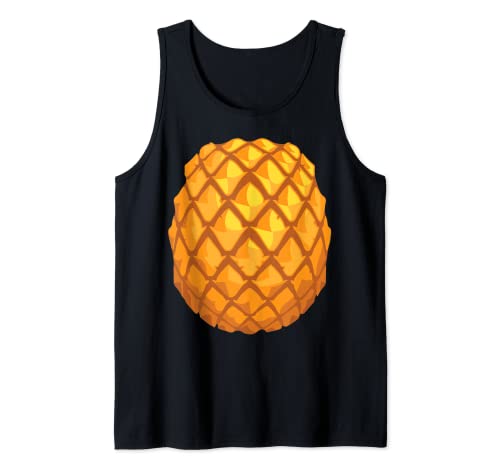 Disfraz de piña fresca para Halloween | Divertido regalo de bricolaje Camiseta sin Mangas