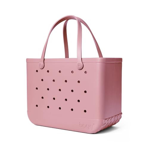 BOGG BAG Original Large Tote – 19” x 14” x 9” – Durable, Washable, Tip-proof – Beach, Pool, Boat, Work, Sports (Blushing)