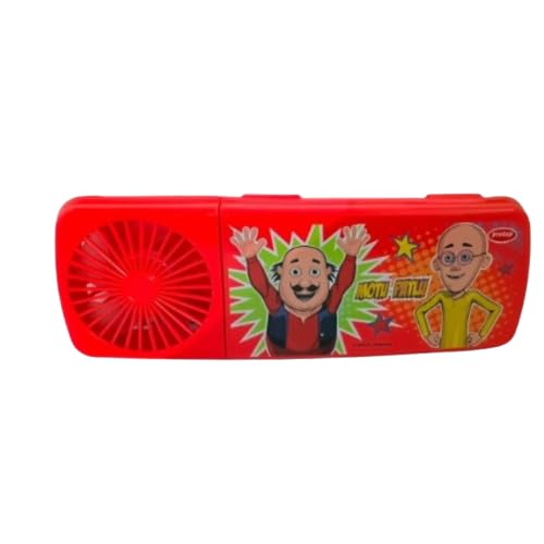 Pencil Box with Built-in Fan | Type-C USB Rechargeable | Cool Ventilated Stationery Case for School, Office & Gifts | Spacious 24 cm Stationery Organizer for Kids | Lightweight & Durable-image-25